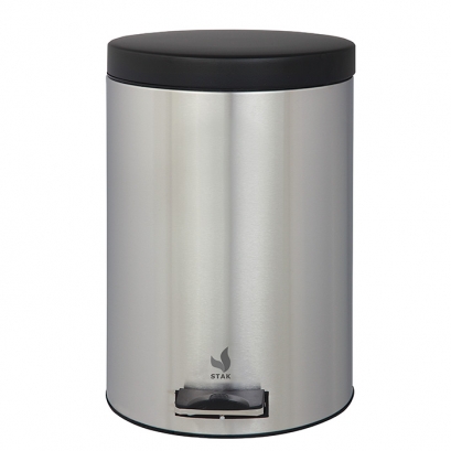 Simple Value 5 Litre Stainless Steel Pedal Bin